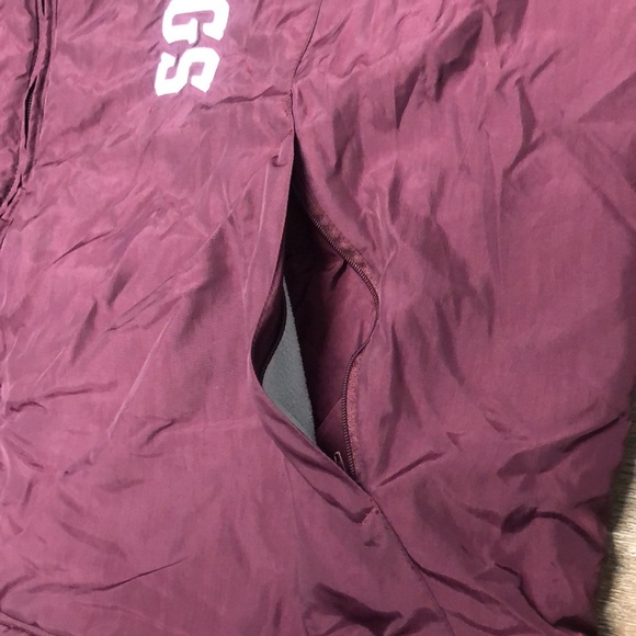 ⬇️⭐️ adidas Mississippi State University Collegiate Men’s Windbreaker Jacket - Picture 10 of 13